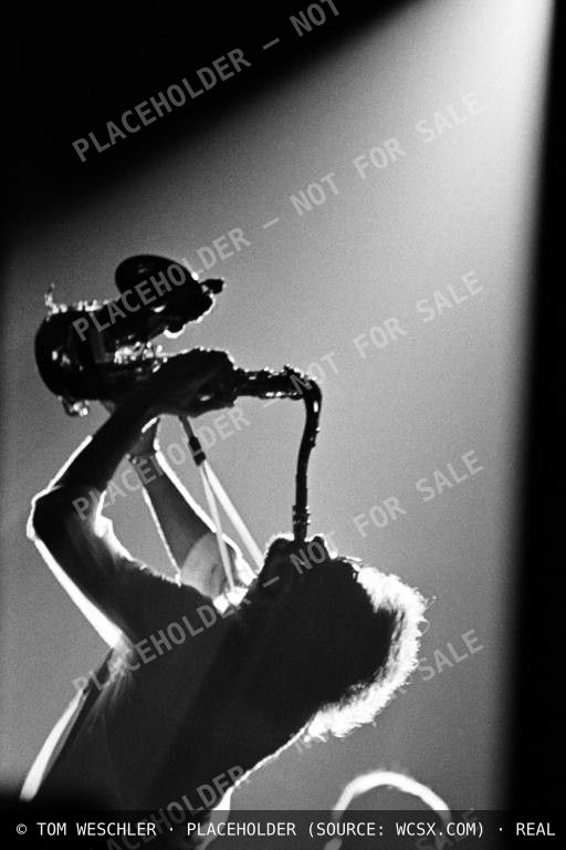 Alto Reed of the Silver Bullet Band at Madison Square Garden, 1980