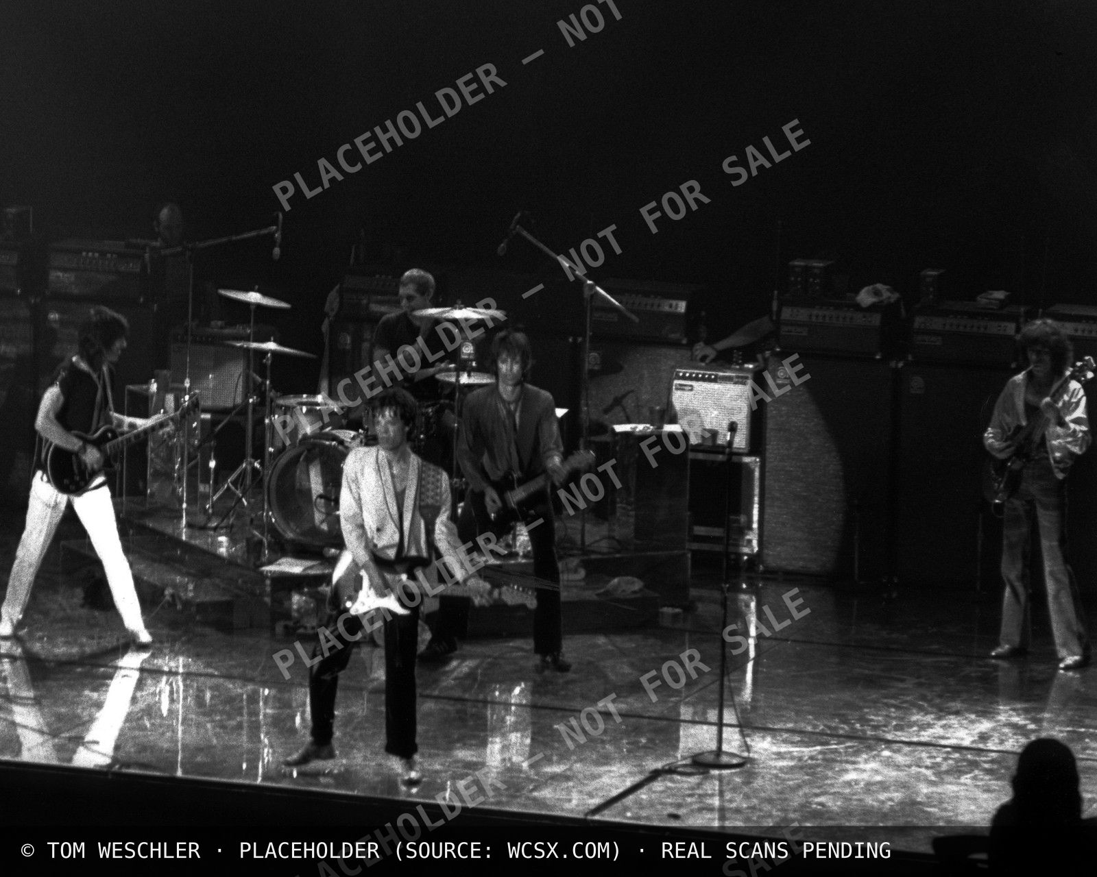 The Rolling Stones at the Masonic Temple, Detroit, 1978